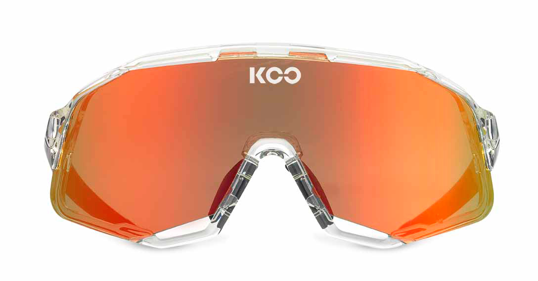 Red Mirror Lenses KOO Demos Cycling Sunglasses Clear 